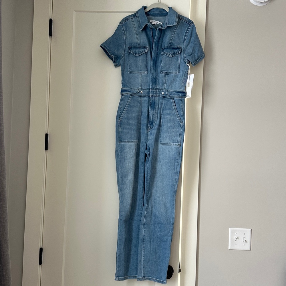 Good American fit for success denim jumpsuit - Picture 2 of 4